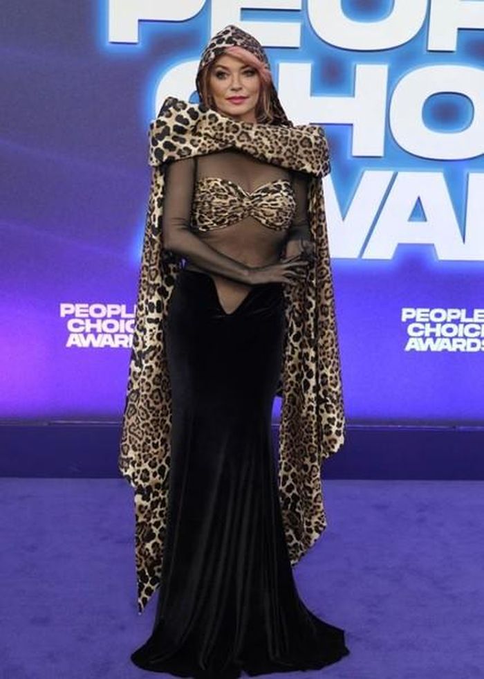 Nữ ca sĩ kiêm nhạc sĩ Shania Twain tại Lễ trao giải People's Choice, 2022.