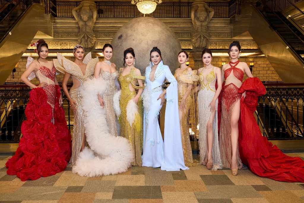 Hoa hậu Lại Thị Thu Hà, The Aura, lộng lẫy