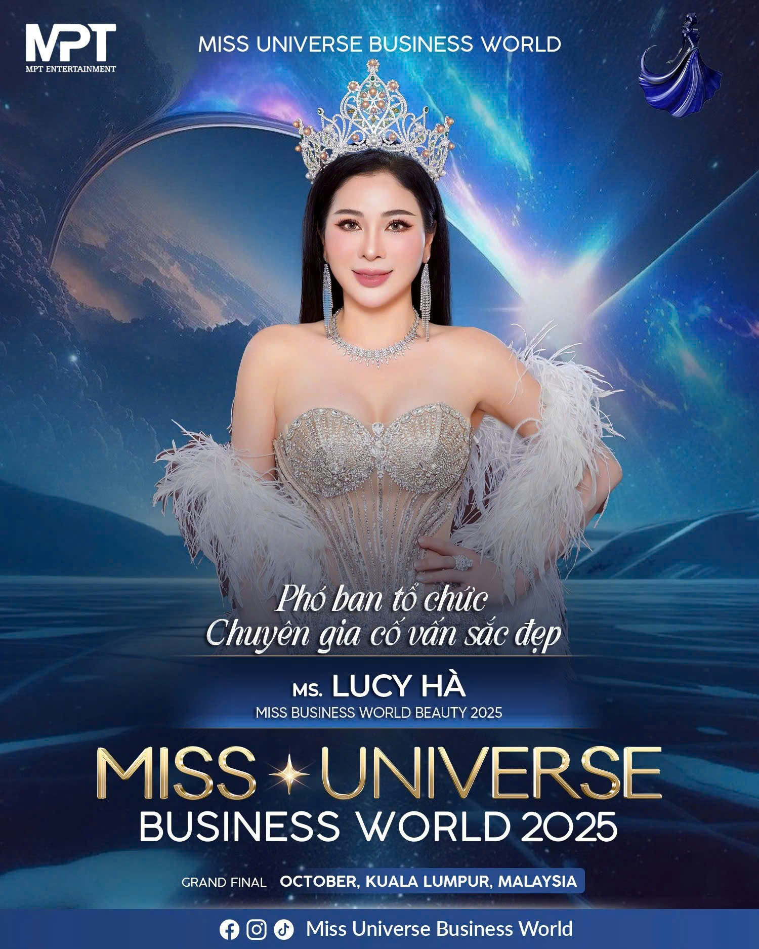 sắc đẹp,Hoa hậu Lucy Hà,doanh nhân