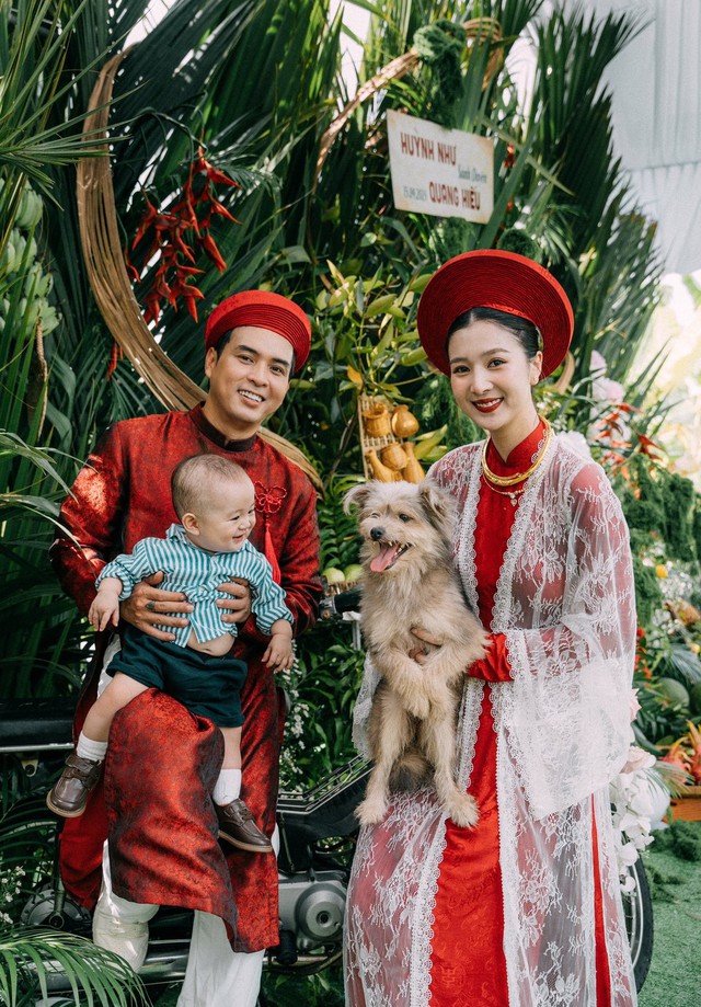 Khoảnh khắc ngập tràn hạnh phúc trong lễ vu quy của Tuệ Như - Hồ Quang Hiếu - Ảnh 4.