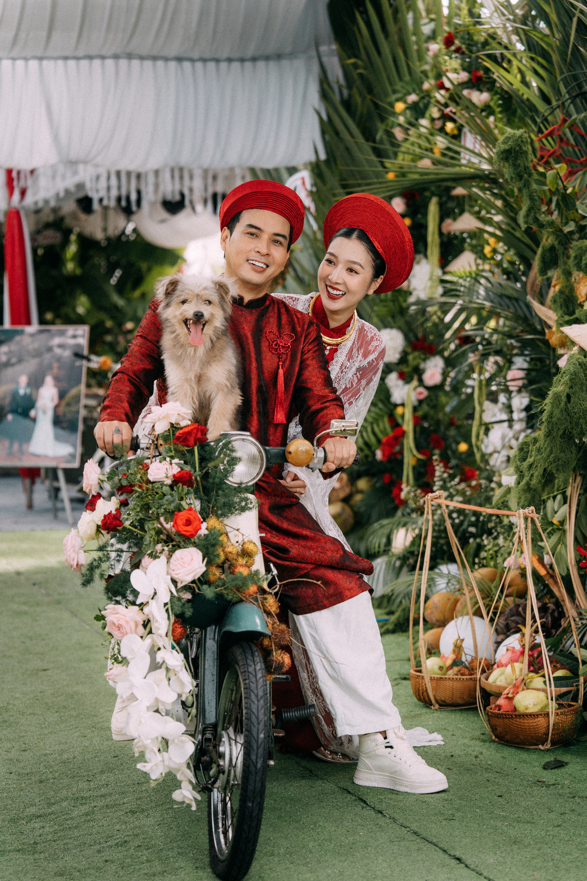 Khoảnh khắc ngập tràn hạnh phúc trong lễ vu quy của Tuệ Như - Hồ Quang Hiếu - Ảnh 11.